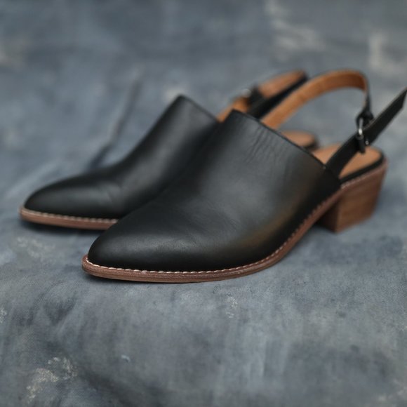 madewell slingback mule